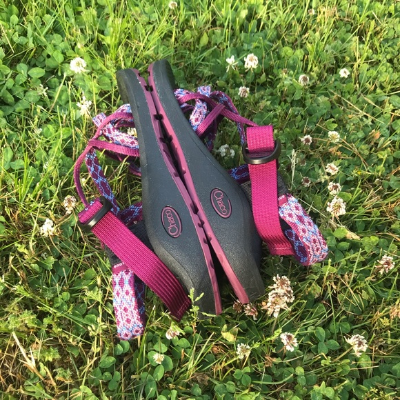 chaco z/cloud x2 remix sandals berry poplin w9 - Picture 6 of 6